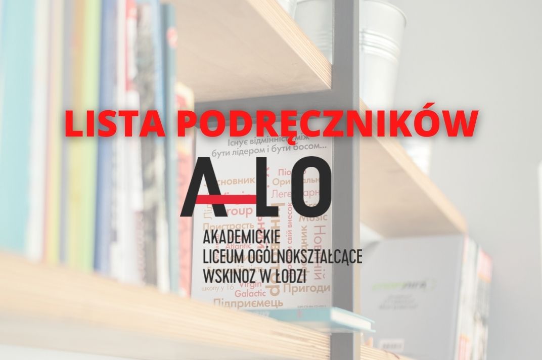 Lista podręczników dla klas I