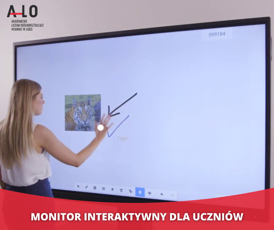 Interaktywne monitory dla uczniów ALO!
